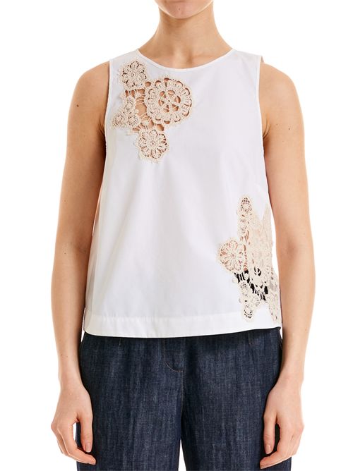 Top girocollo con ricami  Alessia Santi ALESSIA SANTI | 611SD45022S2133